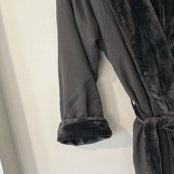 Mansfield Unisex Spa Microfiber Shimmer Lined Shawl Collar Robe O/S - Picture 4 of 9